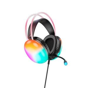 Hoco gaming headphone close-up detail
