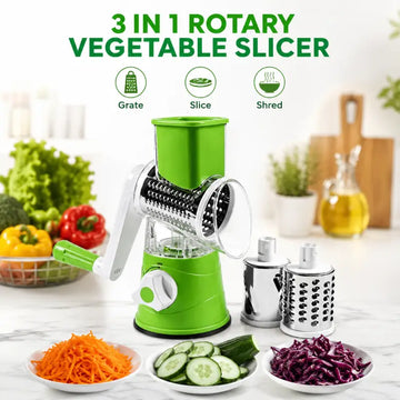 Multi-Function Vegetable Cutter – ABS Plastic Slicer & Chopper