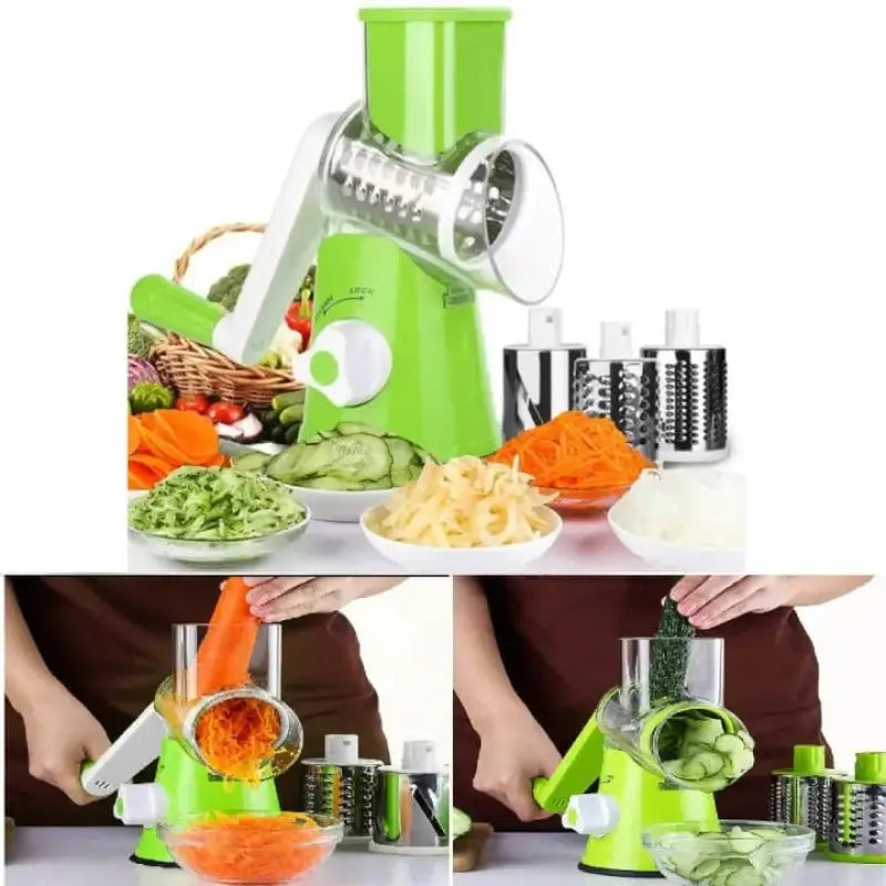 Multi-Function Vegetable Cutter – ABS Plastic Slicer & Chopper