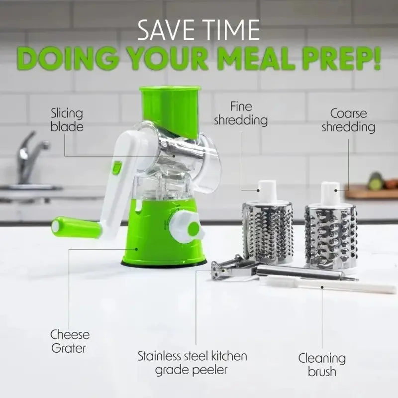 Multi-Function Vegetable Cutter – ABS Plastic Slicer & Chopper