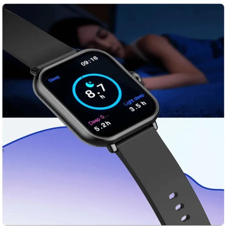 A58 Plus 6 in 1 smartwatch for women with vibrant touch display