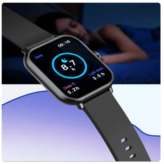A58 Plus 6 in 1 smartwatch for women with vibrant touch display