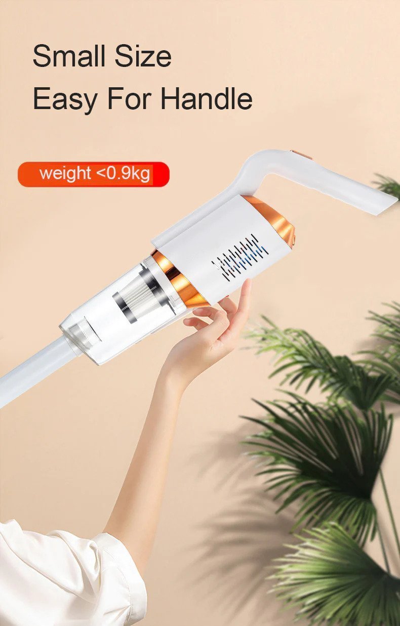 Cordless vacuum attachments brush crevice nozzle and hose