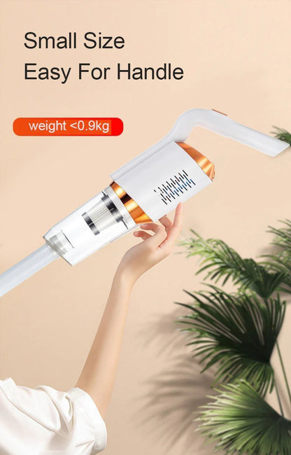Cordless vacuum attachments brush crevice nozzle and hose