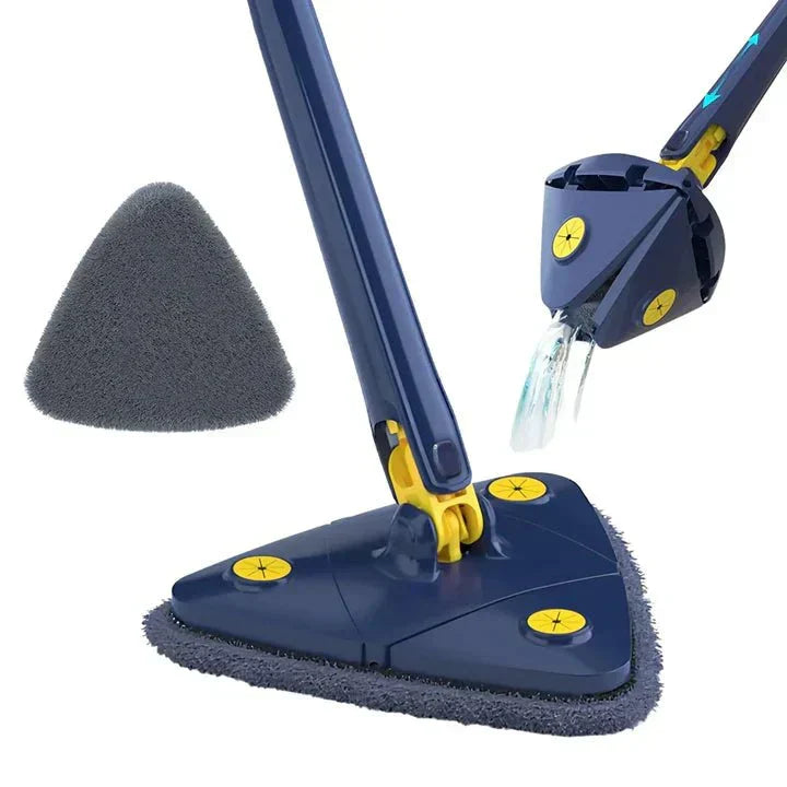 Self-wringing floor mop packaging