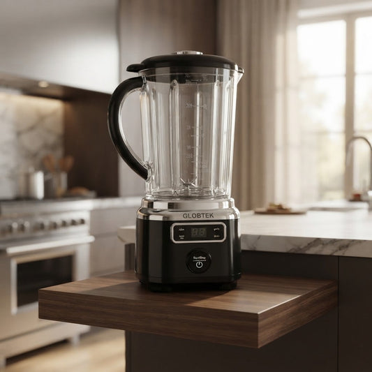 Portable Rechargeable 3-Blade Juicer Blender 1000ml front view