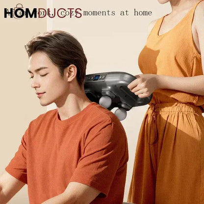 Massage gun for post-workout recovery