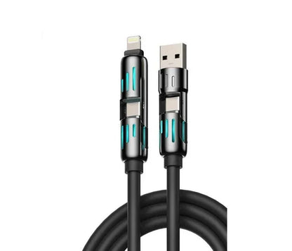 4-in-1 multi USB charging cable universal