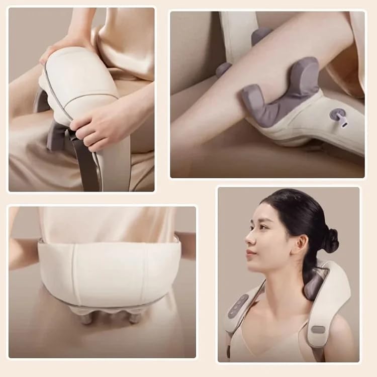 Massage pillow with heat function