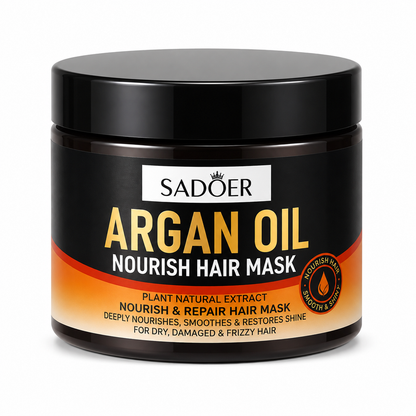 SADOER argan oil nourishing hair treatment jar