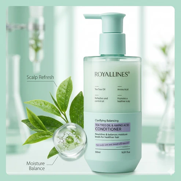 ROYALLINES Clarifying Balancing Tea Tree Oil & Amino Acid Conditioner