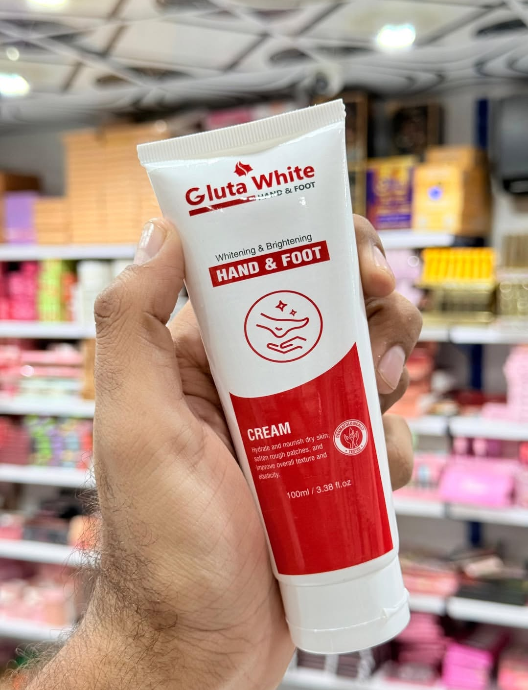 Gluta White - Whitening & Brightening Hand & Foot Cream