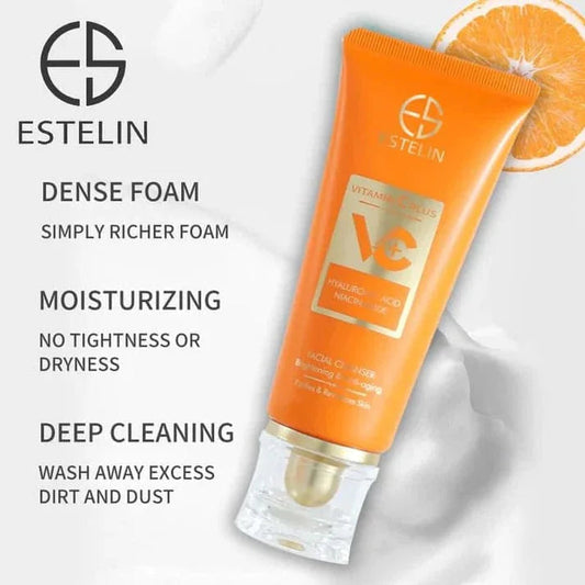 Vitamin C Plus facial cleanser brightening face wash