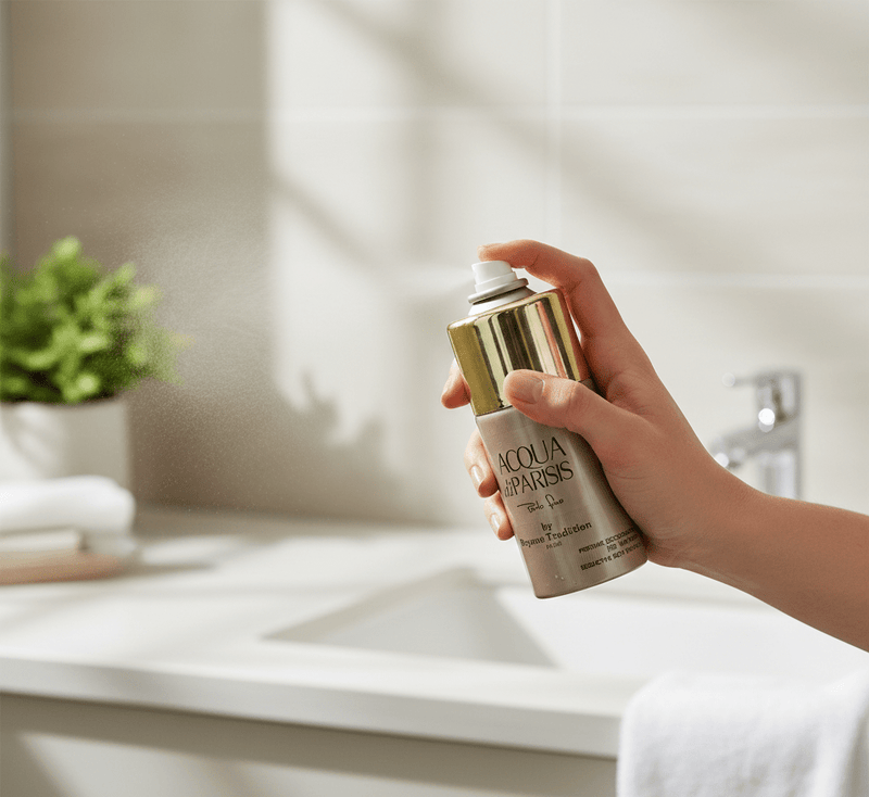 Acqua di Parisis Porto Fino Body Spray back label details