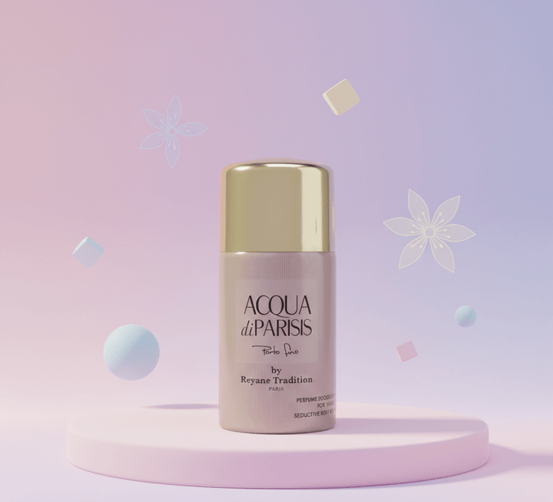Acqua di Parisis Porto Fino Body Spray full can packaging