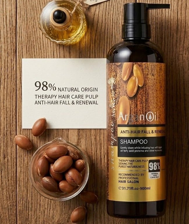 Argan oil anti-hair fall renewal shampoo
