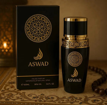 Aswad — Dark Oud & Black Amber Eau de Parfum | Niche Unisex Fragrance