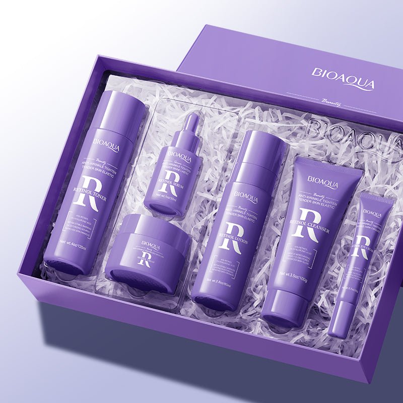 BIOAQUA Retinol skin care gift box contents