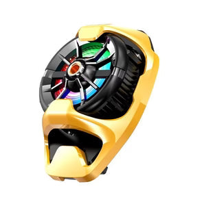 Phone cooling fan compact design