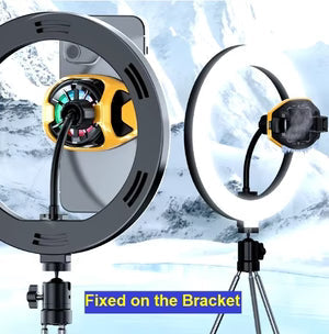Clip-on phone cooler for gaming