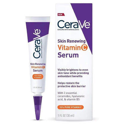 CeraVe Skin Renewing Vitamin C Serum with outer packaging box
