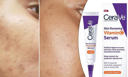 CeraVe Skin Renewing Vitamin C Serum back label details