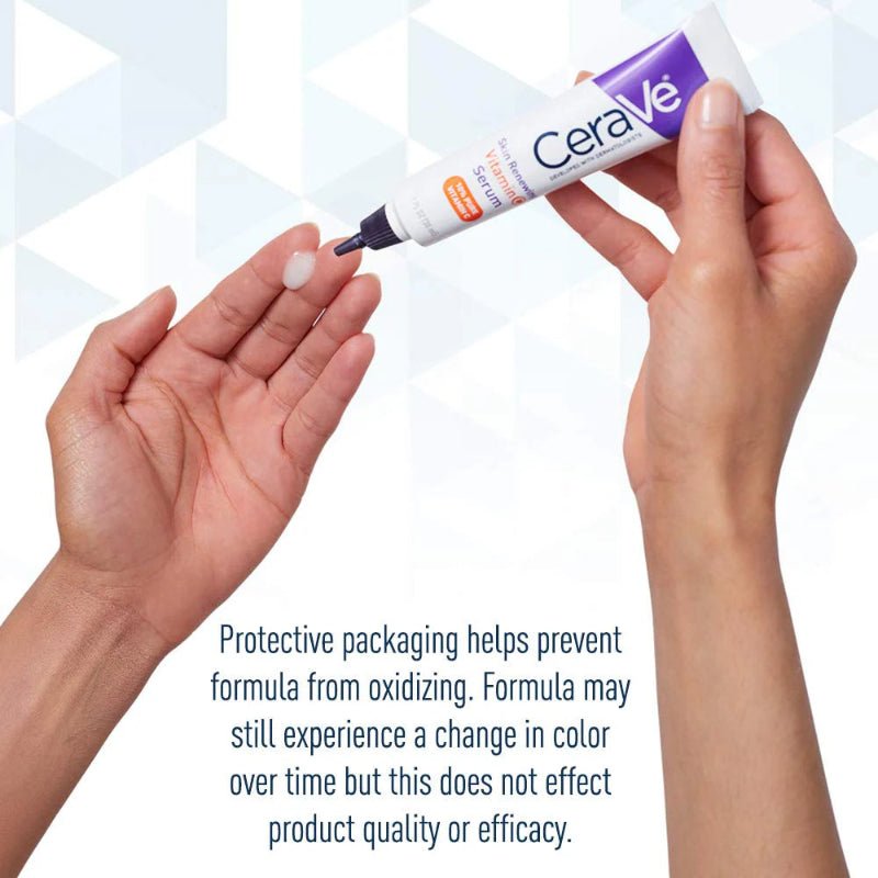 CeraVe Skin Renewing Vitamin C Serum side label view
