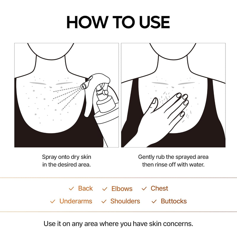 Dr. Melaxin Peel Shot spray for smoother brighter skin