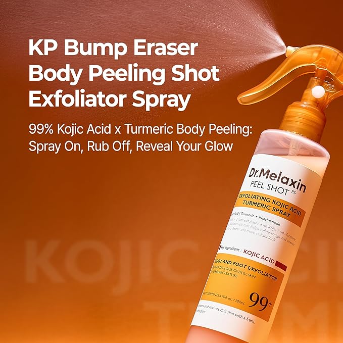 Dr. Melaxin Kojic Acid spray for body and foot exfoliation