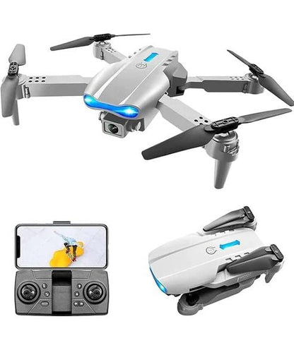 E99 drone remote controller and beginner controls