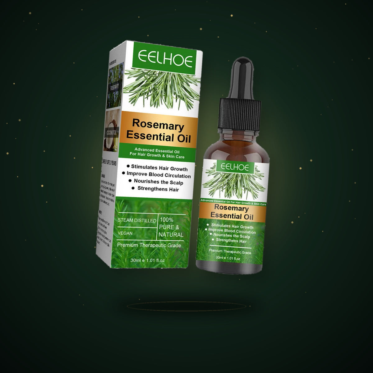 Rosemary Essential Oil for hair growth, 100% pure hair care oil