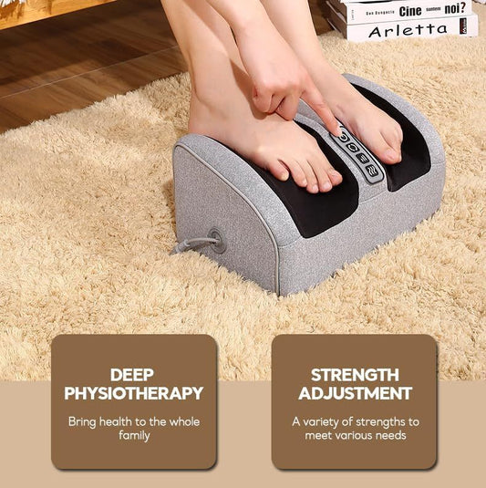 Electric foot massager at-home spa relaxation