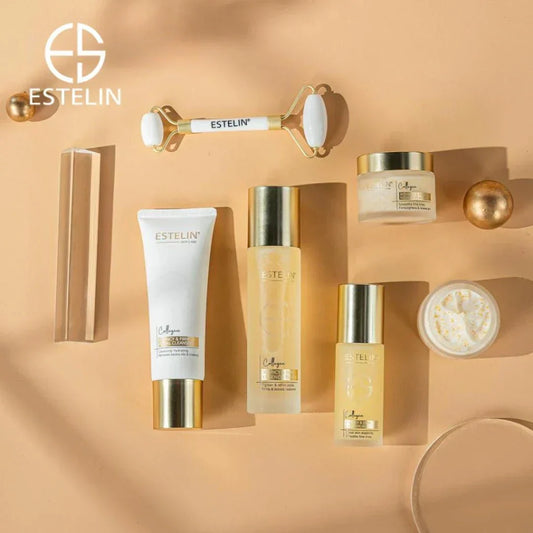 Estelin bouncy firm collagen skincare set Korean