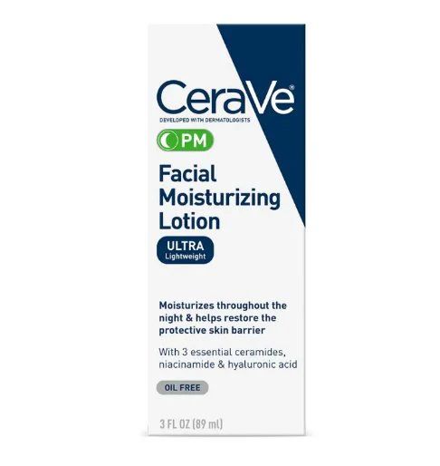 CeraVe Facial Moisturizing Lotion – Lightweight Daily Face Moisturizer for Hydrated & Healthy Skin