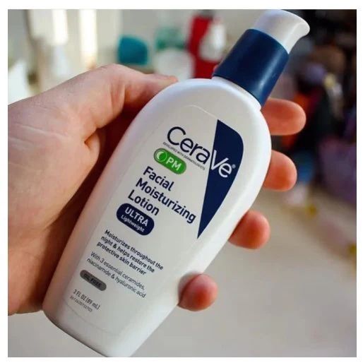 CeraVe Facial Moisturizing Lotion – Lightweight Daily Face Moisturizer for Hydrated & Healthy Skin