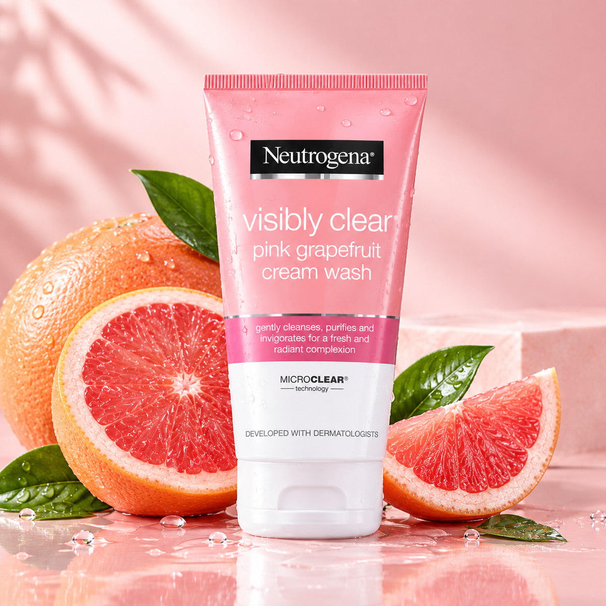 Neutrogena - Visibly Clear Pink Grapefruit Cream Wash