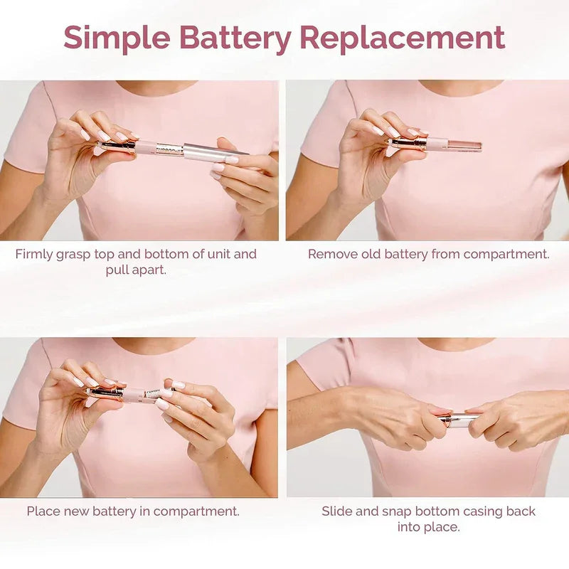 Dermaplaning tool for smooth skin