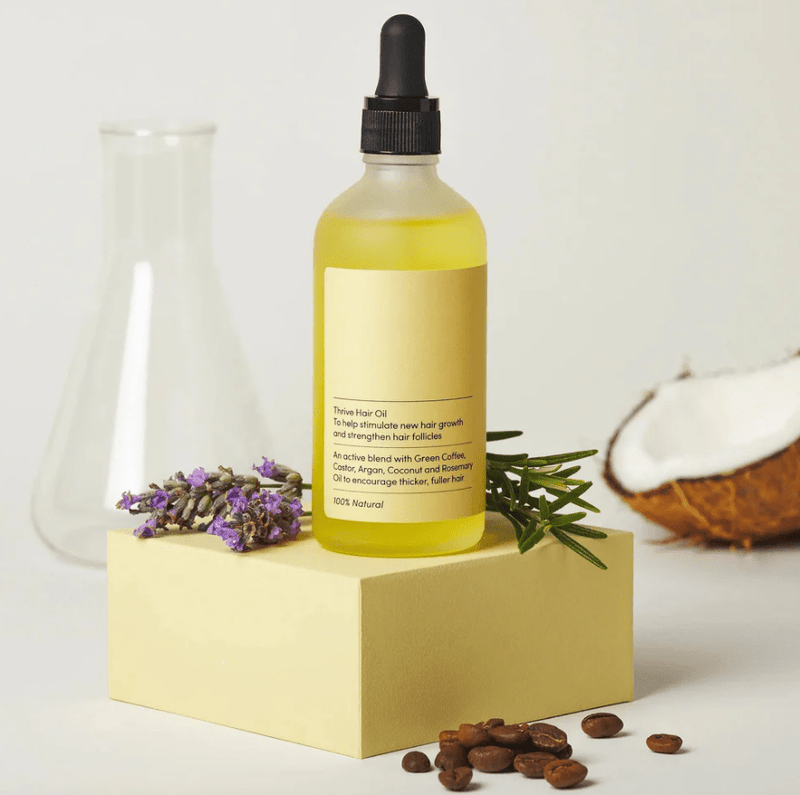 Natural Hair Growth Oil – Rosemary, Castor & Argan Blend 60ml