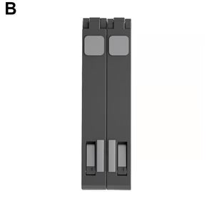 Adjustable laptop stand height positions