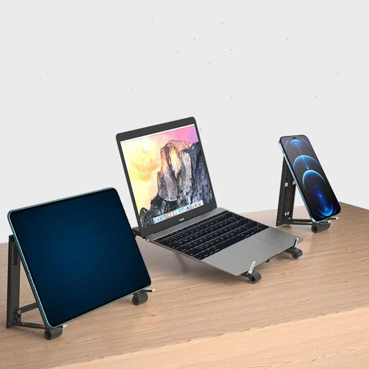 3-in-1 foldable computer stand adjustable laptop stand