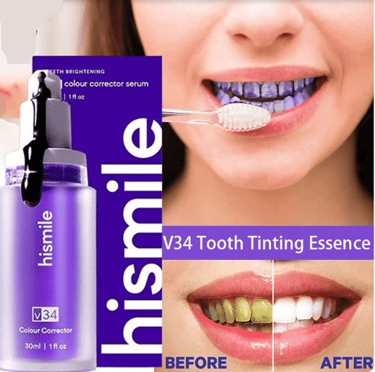 Hismile teeth brightening serum V34 bottle