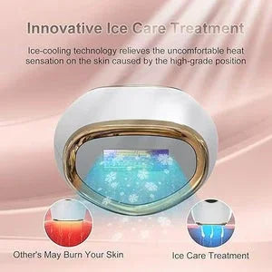 IPL hair removal device close-up display