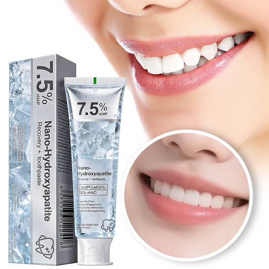 Nano-hydroxyapatite toothpaste 7.5% nHAP 120g - front view