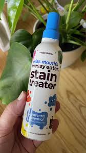 Stain treater spray bottle for laundry