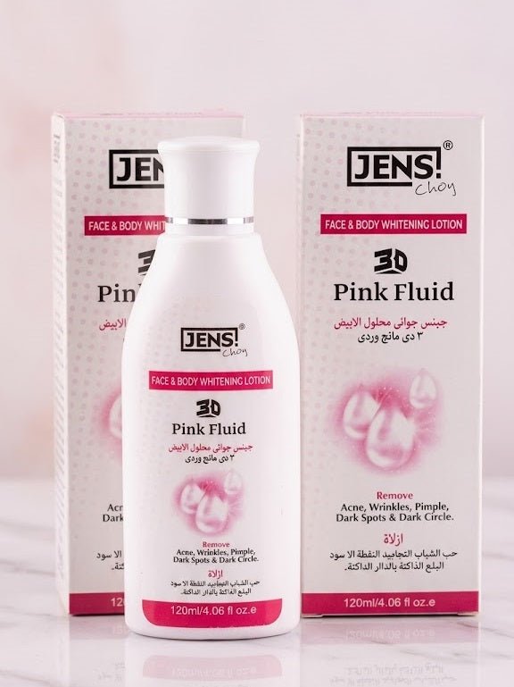JENS Choy - 3D Pink Fluid Face & Body Whitening Lotion