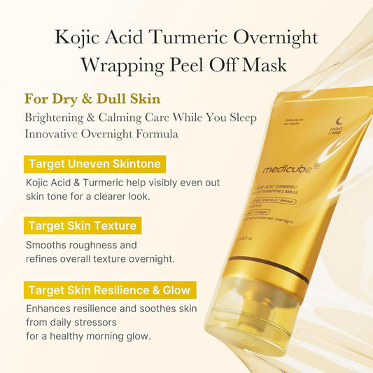Kojic Acid Turmeric Night Wrapping Mask 75ml - front view
