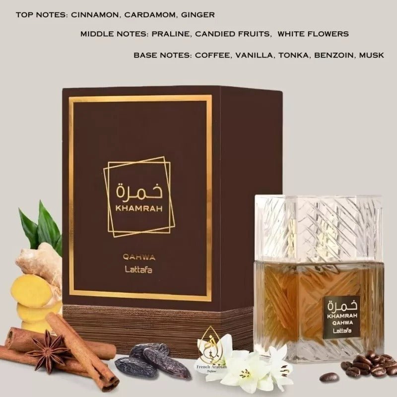 Lattafa Khamrah Qahwa Eau de Parfum – لطافہ خمرہ قہوہ پرفیوم