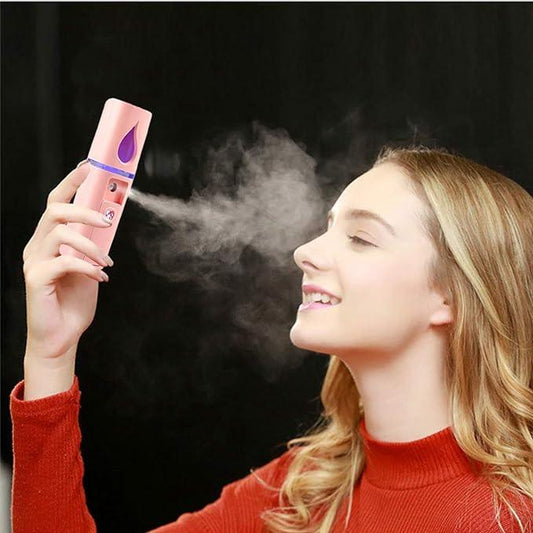 Mini facial steamer at-home pore cleansing