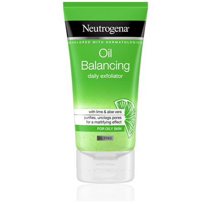 Oil-free face scrub lime aloe vera