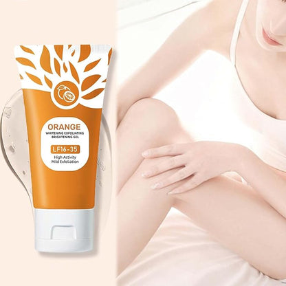 Orange extract exfoliating face gel - product details
